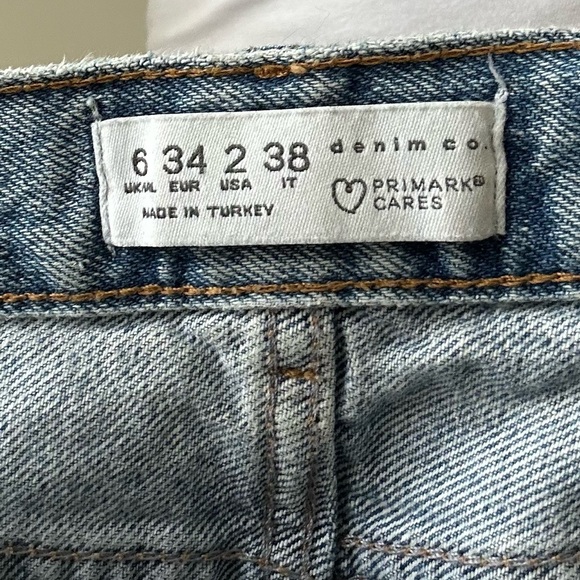 High Waist Side Slit Washed Distressed Jeans - Picture 10 of 10